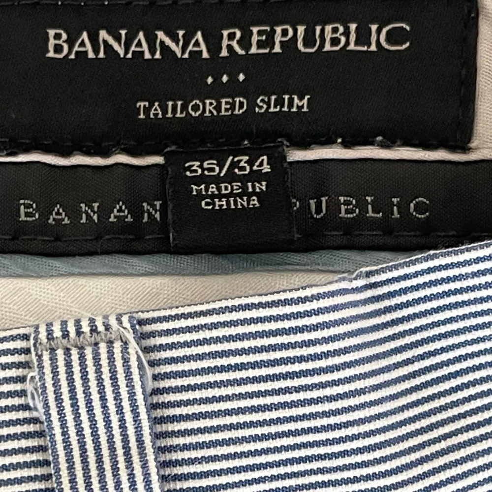 Seersucker Pants, by Banana Republic